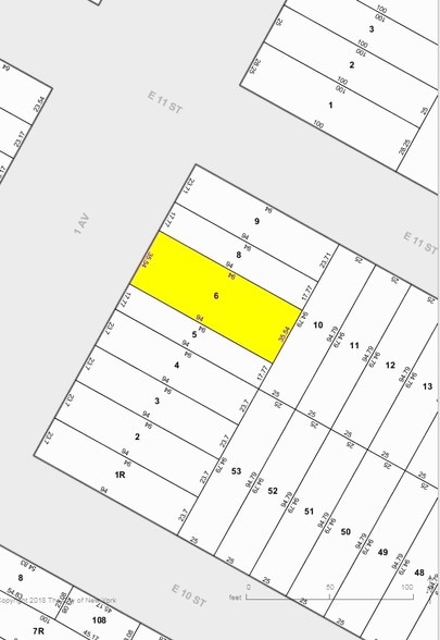 174 1st Ave, New York, NY for lease - Plat Map - Image 3 of 5