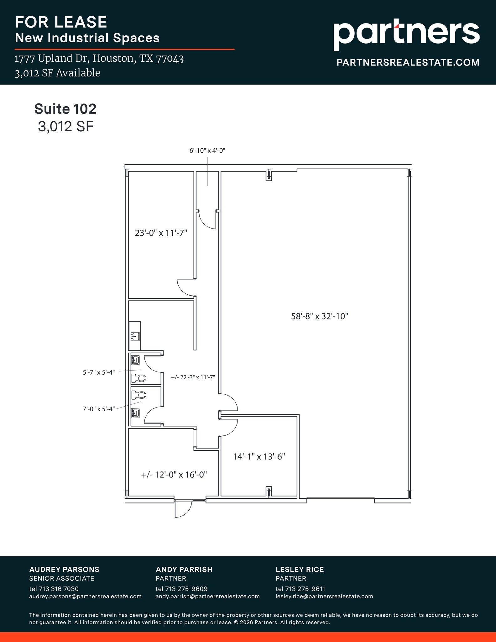 1771 Upland Dr, Houston, TX for lease Site Plan- Image 1 of 1