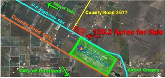 More details for NE Corner 181 & County Rd 3677 hwy, Gregory, TX - Land for Sale