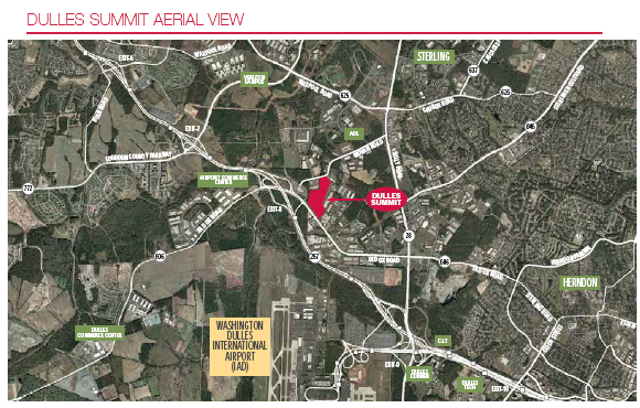 22725 Dulles Summit Ct, Sterling, VA for lease - Aerial - Image 2 of 8