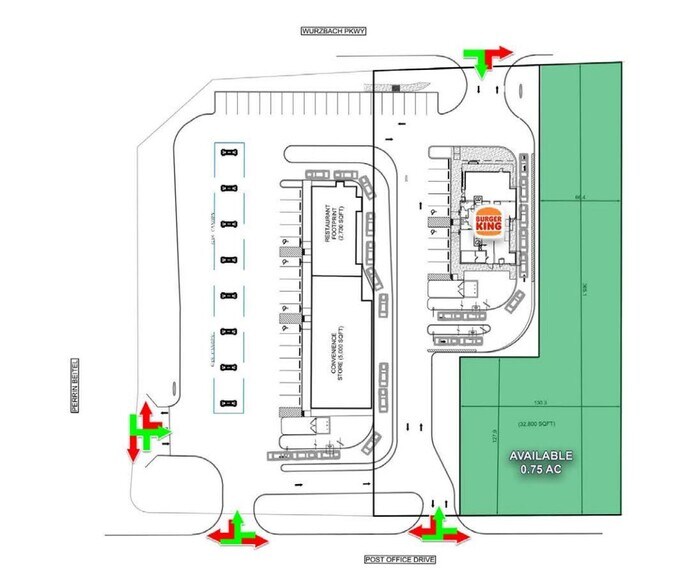 18030 Wurzbach Pky, San Antonio, TX à vendre - Plan de site - Image 2 de 2