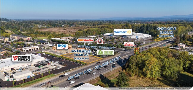 Plus de détails pour Battle Ground Retail Sites – Terrain à vendre