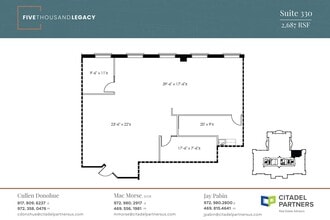 5000 Legacy Dr, Plano, TX for lease Floor Plan- Image 1 of 2