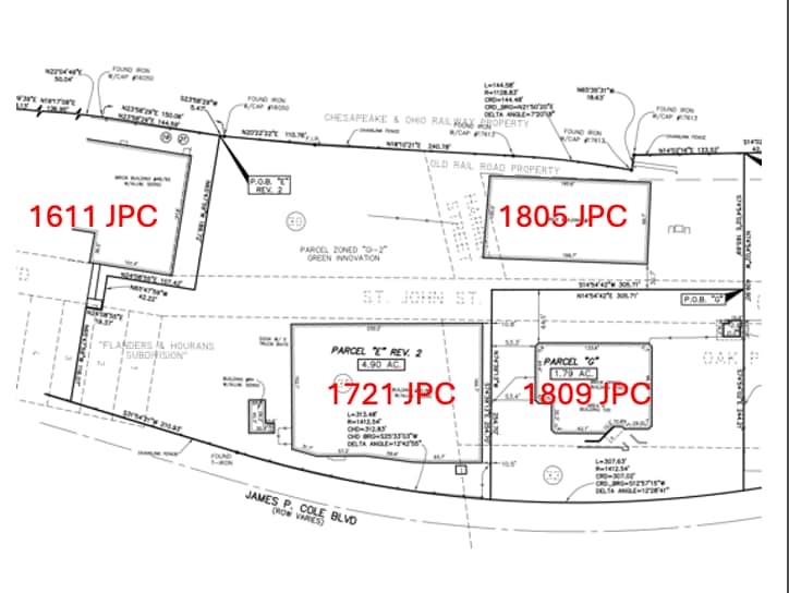 1719-1721 James P Cole Blvd, Flint, MI à louer - Plan cadastral - Image 2 de 4