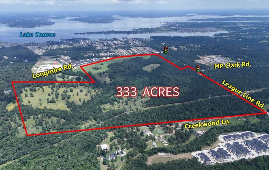 7800 Longmire Rd, Conroe, TX for sale - Aerial - Image 3 of 10