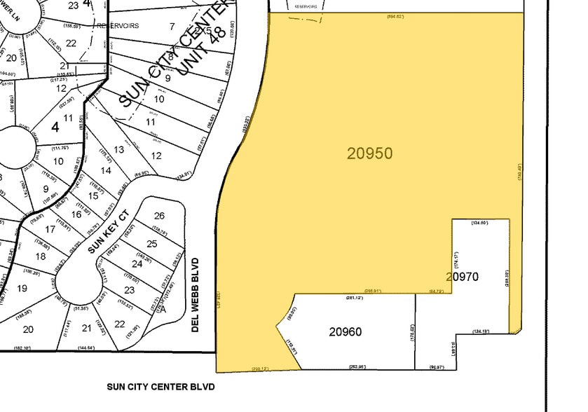 4824-4886 Sun City Center Blvd, Sun City Center, FL for lease - Plat Map - Image 2 of 4