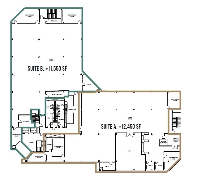 1400 N McDowell Blvd, Petaluma, CA for lease Floor Plan- Image 1 of 1