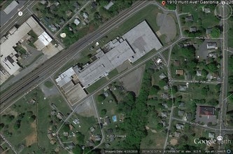 1910 Hunt Ave, Gastonia, NC - AÉRIEN Vue de la carte