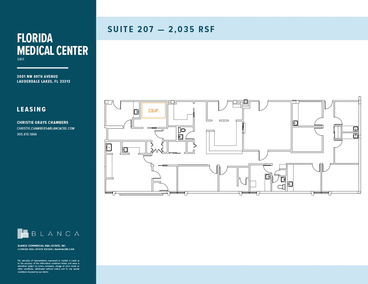 2951 NW 49th Ave, Lauderdale Lakes, FL for lease Floor Plan- Image 1 of 1