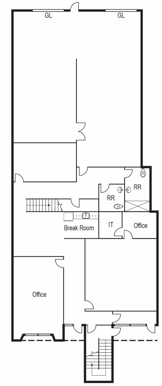 6295 Ferris Sq, San Diego, CA à louer Plan d’étage- Image 1 de 1