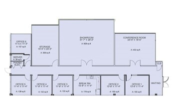 1005 Beau Terre Dr, Bentonville, AR for lease Floor Plan- Image 2 of 22