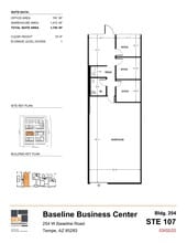 5024 S Ash Ave, Tempe, AZ for lease Floor Plan- Image 1 of 1
