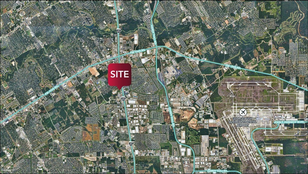 0 North Fwy, Houston, TX à vendre - Carte - Image 2 de 6