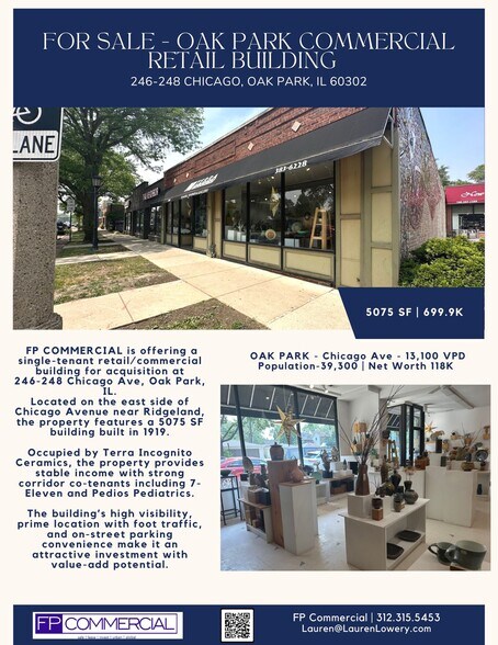 246 Chicago Ave, Oak Park, IL for sale - Building Photo - Image 2 of 7