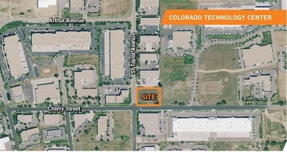 380 S Taylor St, Louisville, CO - AERIAL  map view