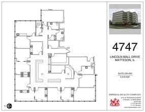4747 Lincoln Mall Dr, Matteson, IL à louer Plan de site- Image 1 de 15