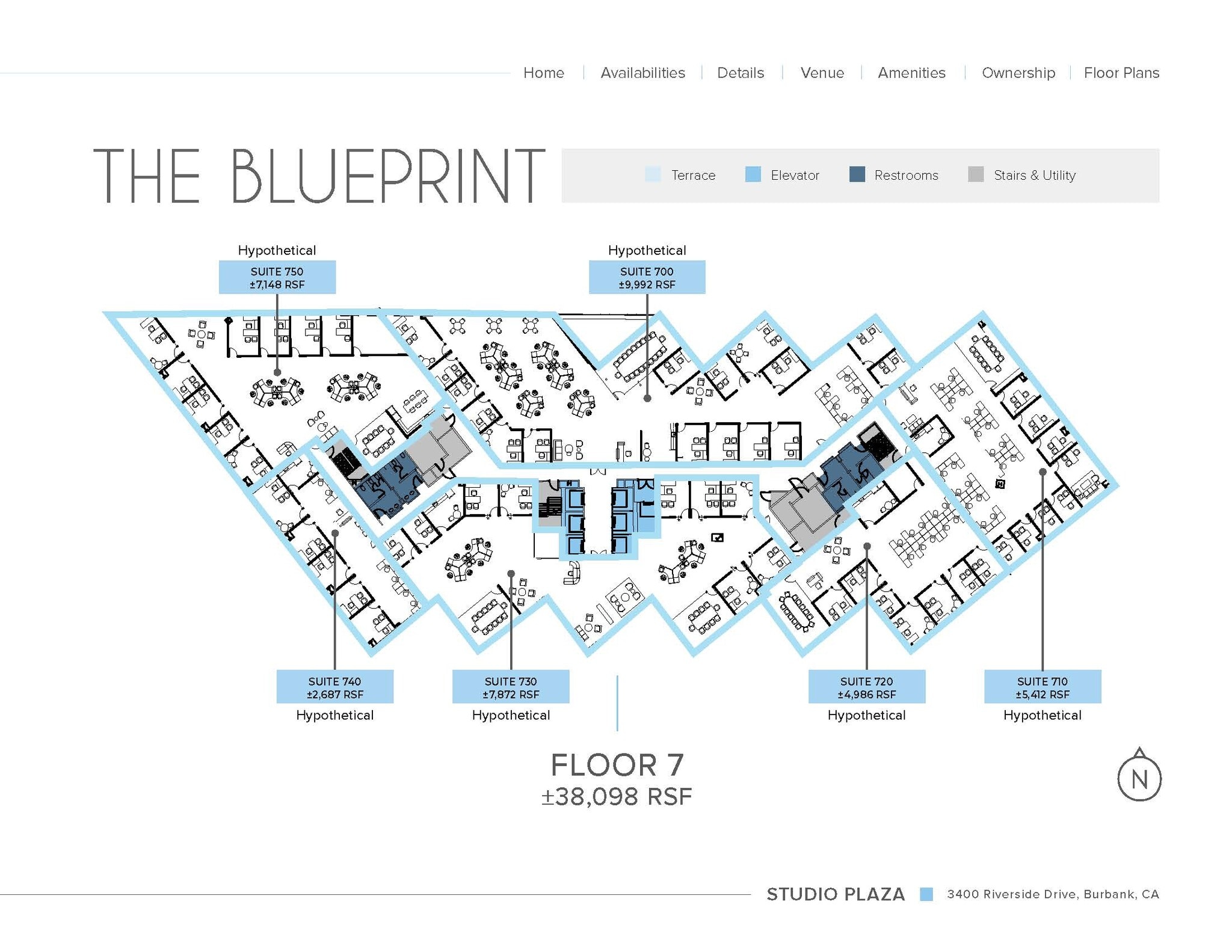 3400 W Riverside Dr, Burbank, CA for lease Floor Plan- Image 1 of 2
