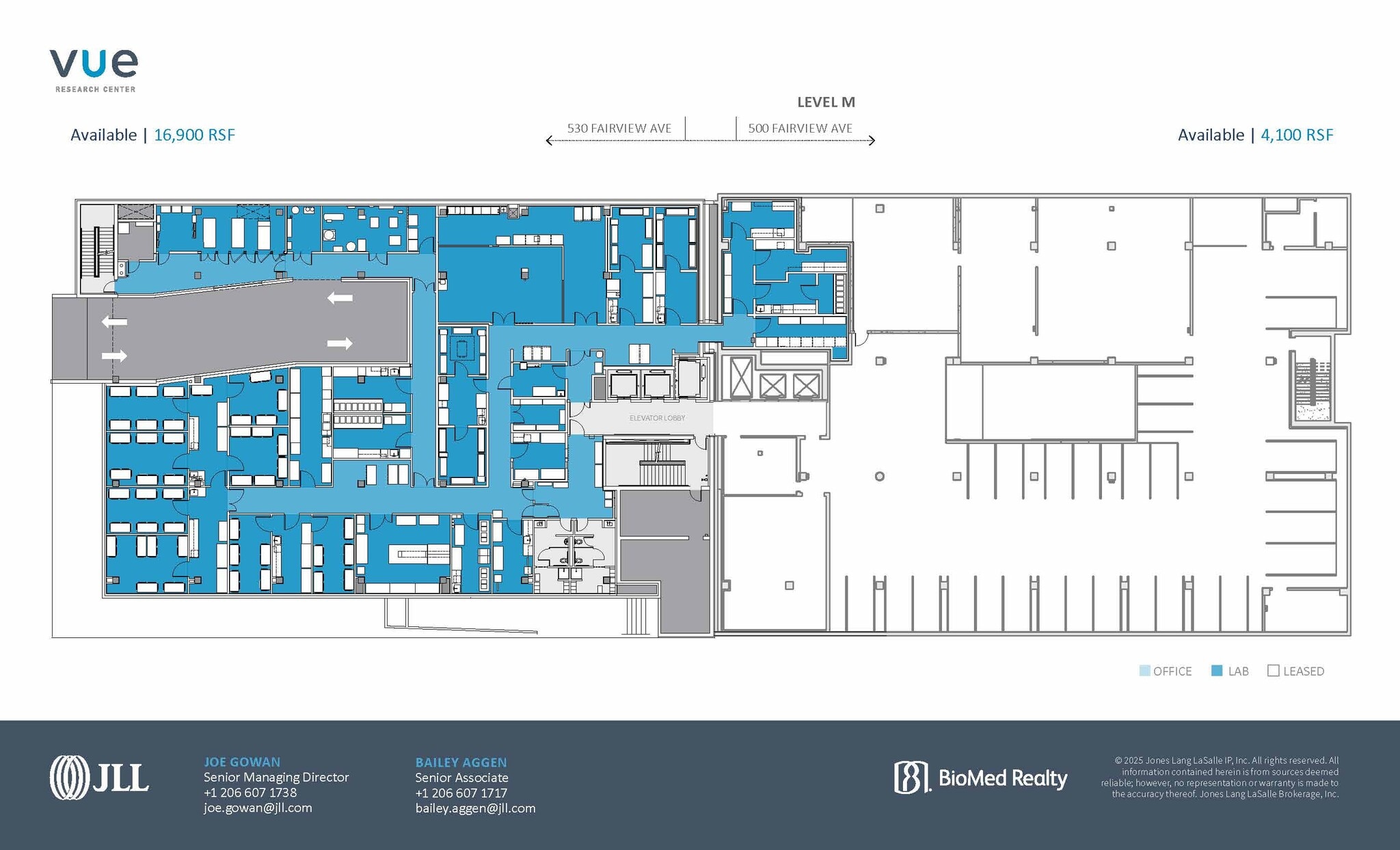 530 Fairview Ave N, Seattle, WA for lease Floor Plan- Image 1 of 1