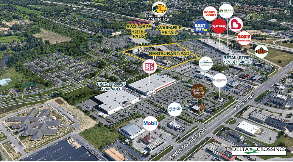 Delta Crossing Phase V, Lansing, MI for sale - Primary Photo - Image 1 of 1