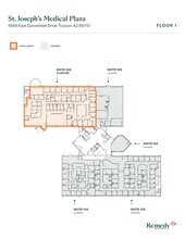 6565 E Carondelet Dr, Tucson, AZ à louer Plan de site- Image 1 de 1