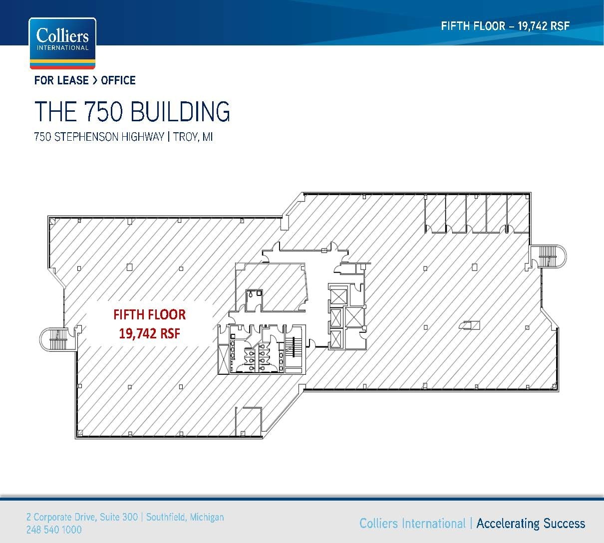750 Stephenson Hwy, Troy, MI for lease Floor Plan- Image 1 of 1