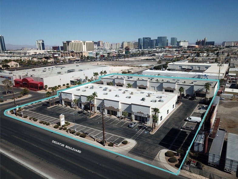 5030 S Decatur Blvd, Las Vegas, NV for lease - Aerial - Image 1 of 6