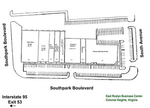 500-570 Southpark Blvd, Colonial Heights, VA à louer Photo du b timent- Image 2 de 2