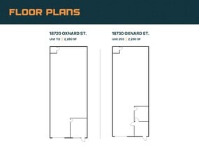 18720 Oxnard St, Tarzana, CA à louer Plan d’étage- Image 2 de 5