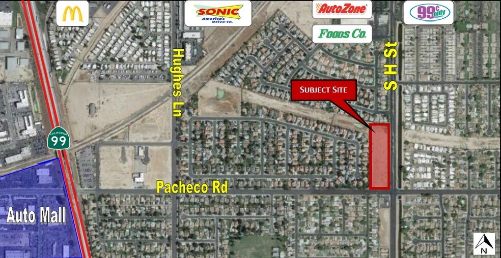 Pacheco Rd, Bakersfield, CA for sale - Primary Photo - Image 1 of 1