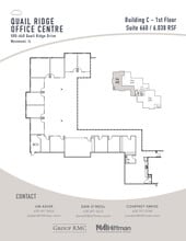 300-490 Quail Ridge Dr, Westmont, IL for lease Floor Plan- Image 1 of 13