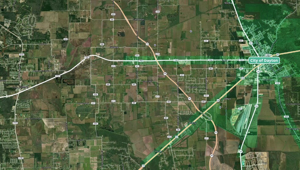 9500 US-90, Dayton, TX for sale - Aerial - Image 2 of 3