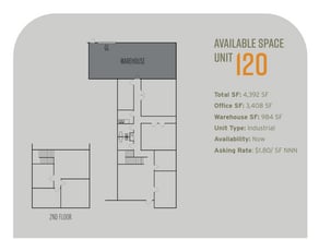 3002 Dow Ave, Tustin, CA for lease Floor Plan- Image 1 of 1