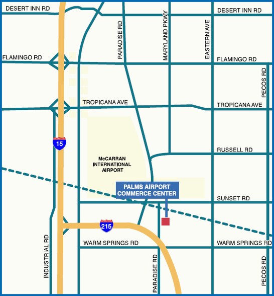 1045 Palms Airport Dr, Las Vegas, NV à louer - Autre - Image 2 de 4