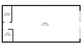 102 S 1st Ave, Knightdale, NC for lease Floor Plan- Image 1 of 1
