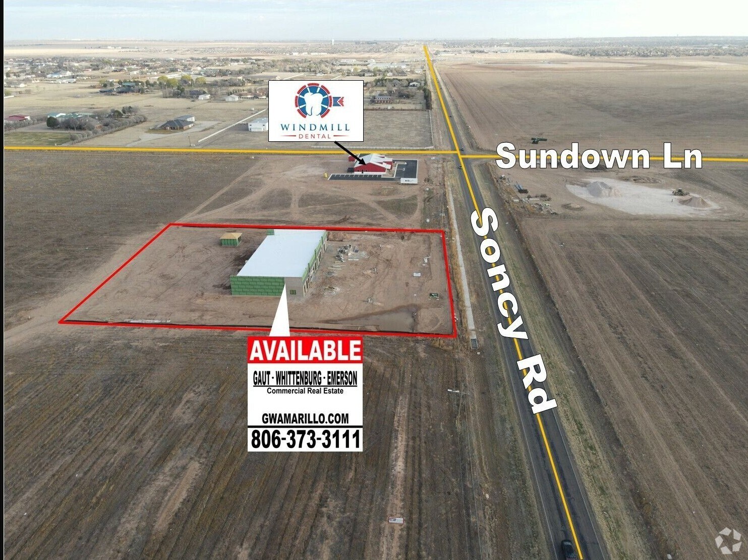 10410 Soncy Rd, Amarillo, TX à louer Photo du bâtiment- Image 1 de 5