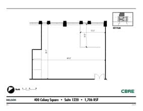1175 Peachtree St NE, Atlanta, GA for lease Floor Plan- Image 1 of 1