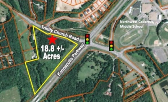 Kannapolis Pkwy And Trinity Church Rd, Concord, NC for sale - Primary Photo - Image 1 of 2