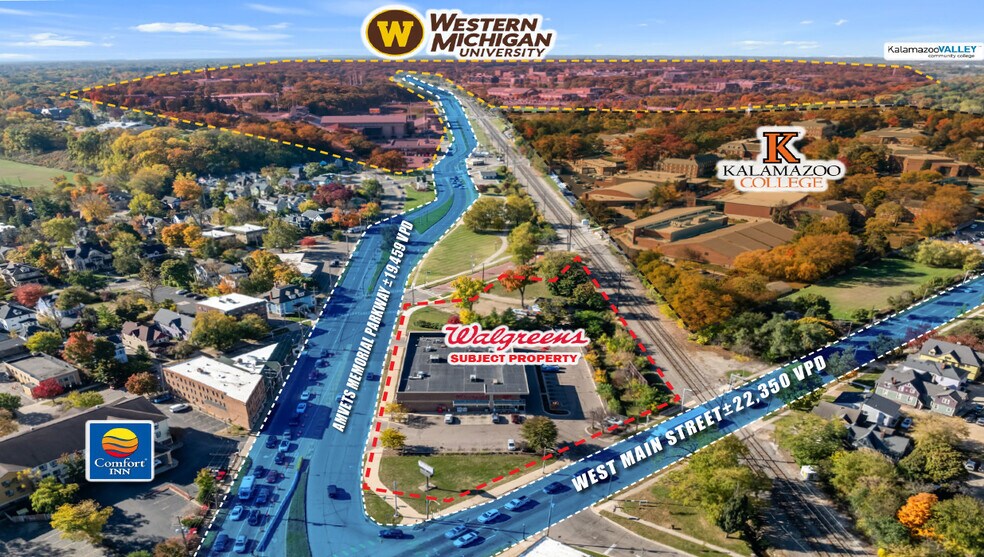 760 W Michigan Ave, Kalamazoo, MI à vendre - Photo du bâtiment - Image 3 de 3
