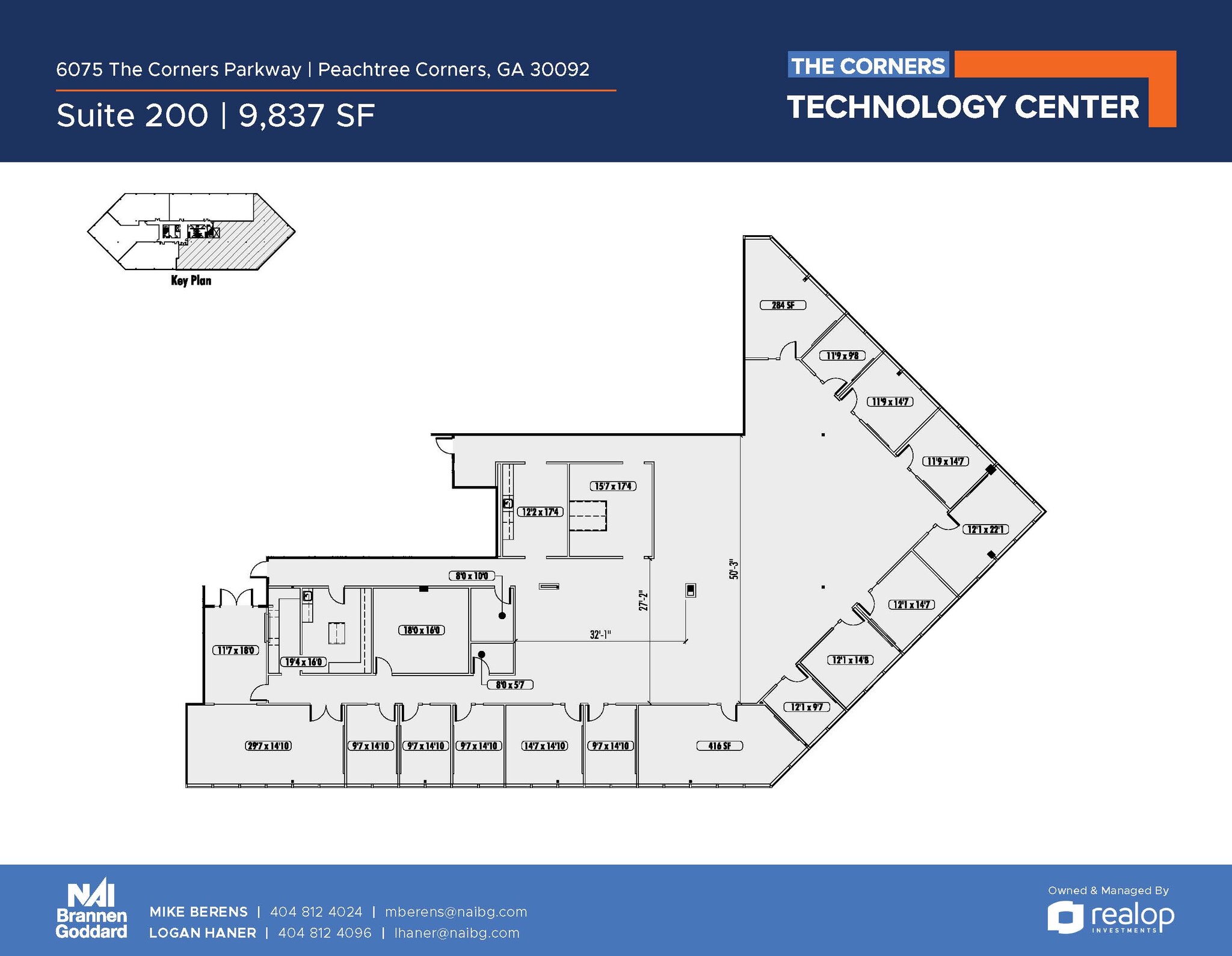 6075 The Corners Pky, Peachtree Corners, GA for lease Floor Plan- Image 1 of 1