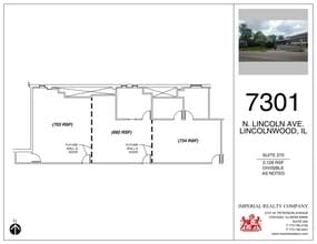 7301-7337 N Lincoln Ave, Lincolnwood, IL for lease Site Plan- Image 1 of 2