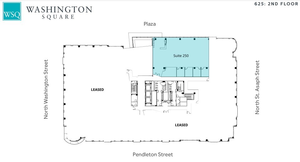 675 N Washington St, Alexandria, VA à louer Plan d’étage- Image 1 de 1