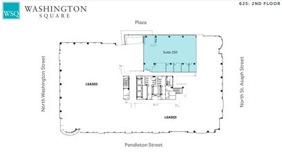 675 N Washington St, Alexandria, VA à louer Plan d’étage- Image 1 de 1