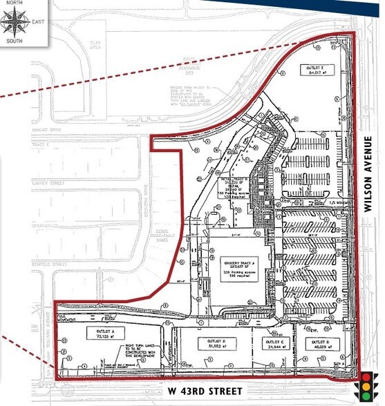 NWC W 43rd St & Wilson Ave, Loveland, CO à vendre - Plan de site - Image 2 de 2
