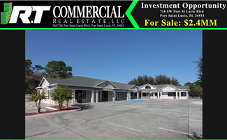 Plus de détails pour 718 SW Port St Lucie Blvd, Port Saint Lucie, FL - Bureau à vendre