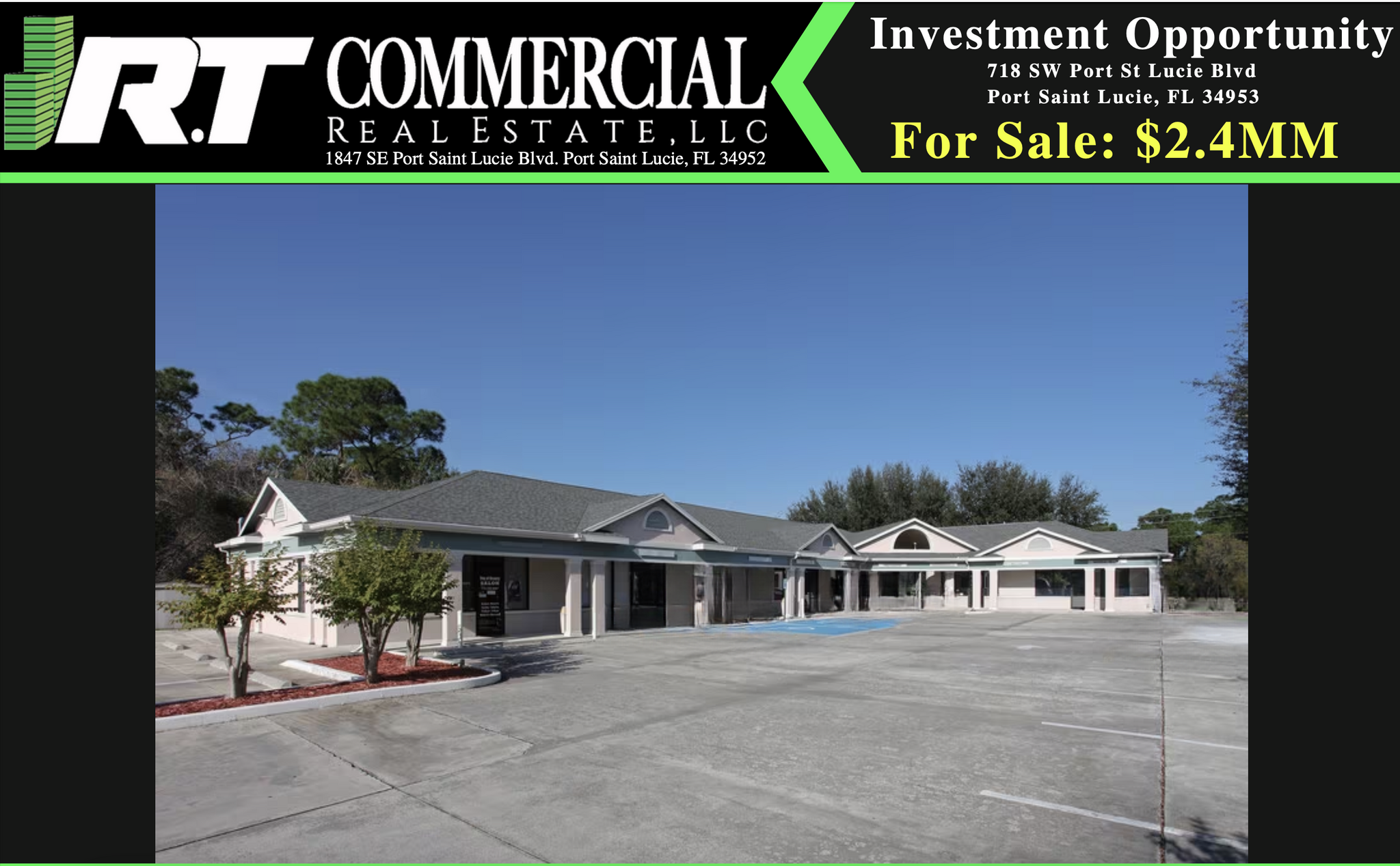 718 SW Port St Lucie Blvd, Port Saint Lucie, FL à vendre Photo du bâtiment- Image 1 de 2