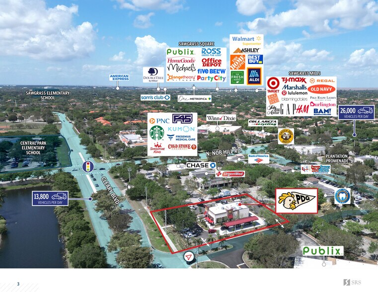 10197 Cleary Blvd, Plantation, FL à vendre - Photo du bâtiment - Image 3 de 12