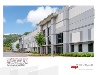 Plus de détails pour 2755 Forsyth Commerce Way, Cumming, GA - Industriel à louer