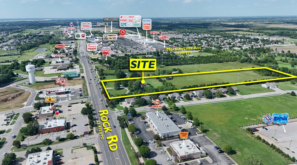 1300 N Rock Rd, Derby, KS à vendre - Photo du bâtiment - Image 1 de 5