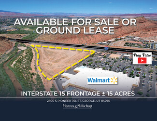 Plus de détails pour 2800 S Pioneer Rd, Saint George, UT - Terrain à vendre