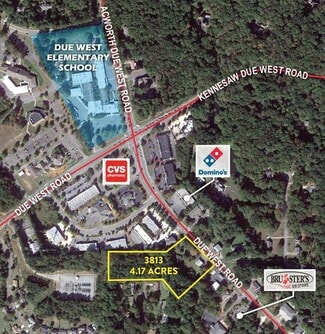 Plus de détails pour 3813 Due West Rd NW, Marietta, GA - Terrain à vendre